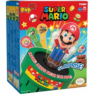 Tomy Super Mario Hra Pop-up Mario