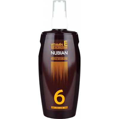Nubian olej na opaľovanie spray SPF6 150 ml