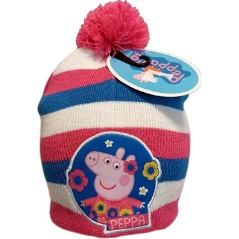 dívčí zimní čepice Peppa Pig tmavá