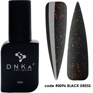 DNKa Цветна каучукова основа DNKa 0096 Black Dress 12 мл (DNKA0096)