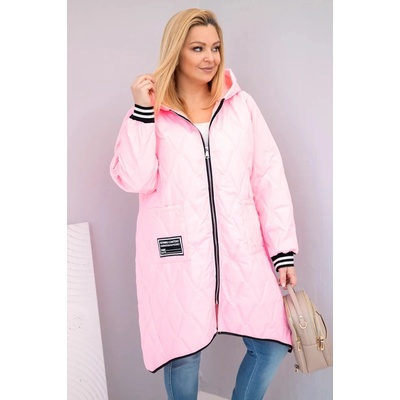 Kesi 5393-1 Plus Size ružová