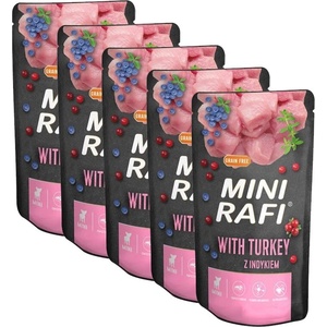 RAFI Adult Mini GF with Turkey 5 x 150 г