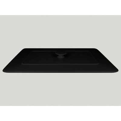RAK Chef's Fusion poklice obdélníková 39x24 cm černá RAK-CFRT39BKLD