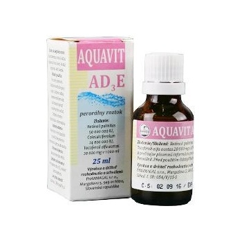 Aquavit AD3E a.u.v. sol 1 ml