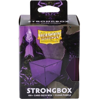Arcane Tinmen Dragon Shield StrongBox - Purple Krabička