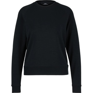 Stoic Дамски вълнен пуловер Stoic Women's MerinoTerry285 AlavaaraSt. Crew Pullover Merino jumper - Black (105-5566-0112)