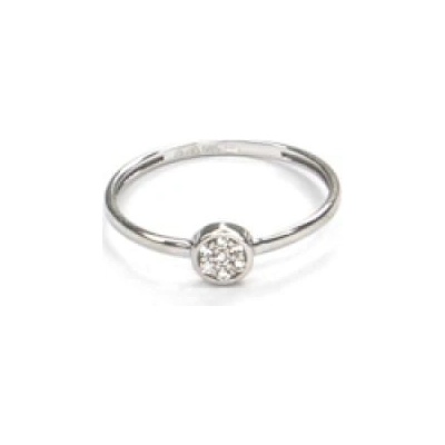 Pattic Prsten z bílého zlata GU414501W