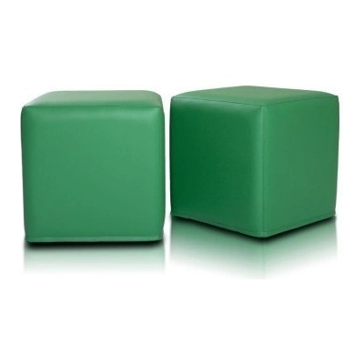 EMI taburetka kocka zelená