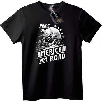 NOONEBRAND Тениска Гордост на американския път 1973 - XS, White