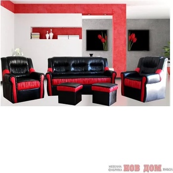 Image 1 of Мебелна фабрика НОВ ДОМ - гр. Ямбол Холова гарнитура Лина 1 (Продукт 265)