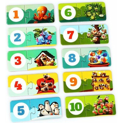 PUZZLIKA Priatelia naučné 20 dielov