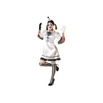 BigBuy Carnival Маскировъчен костюм за възрастни Бял Клоун Размер xl