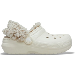 Crocs Детски сандали Crocs Kid's Classic Fleece Lined Clog House slippers - Summit White - размер 32-33 (EU) (702-6023-0214)