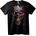 NOONEBRAND Тениска Skull Кървав Флаг - S, White