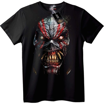 NOONEBRAND Тениска Skull Кървав Флаг - S, White