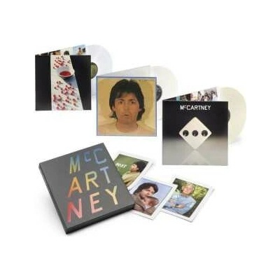 3/Box Set Paul McCartney: McCartney I II III CLR LTD LP