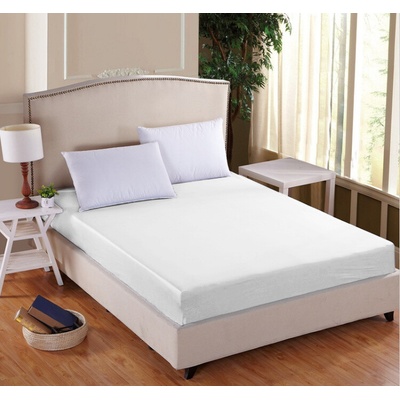 Entuzia Prestieradlo biela Mikroplyš 200x220