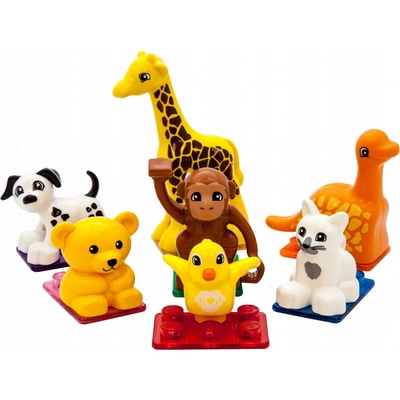 PicassoTiles magnetická sada 7ks zvířátek