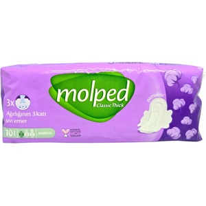  MOLPED CLASSIC THICK, дамски превръзки, Normal, 10 бр