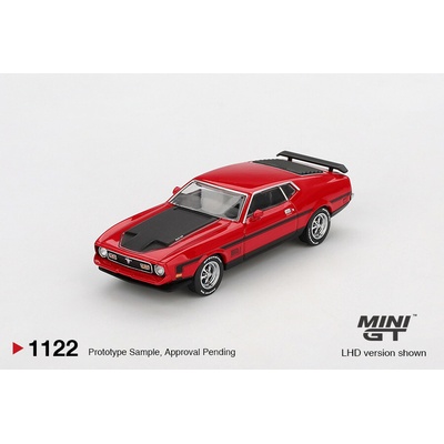 MINI GT Ford Mustang Mach1 1971 Race Red 1:64