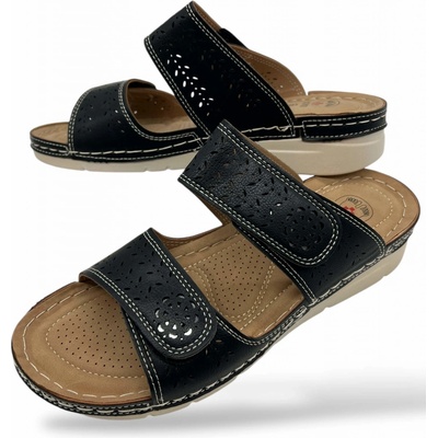 Koka dámské zdravotní pantofle černé