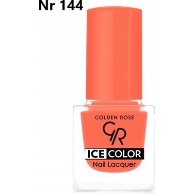 Golden Rose Ice Color Nail Lacquer lak na nechty mini 144 6 ml