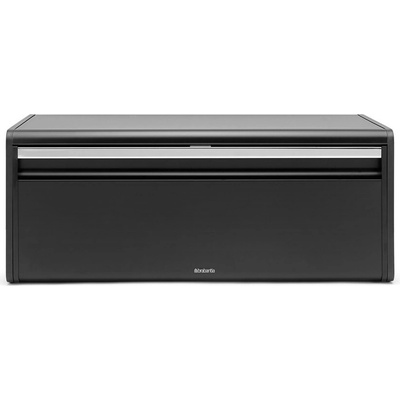 Chlebník Brabantia FALL FRONT 46x25cm černý matný – Zboží Dáma
