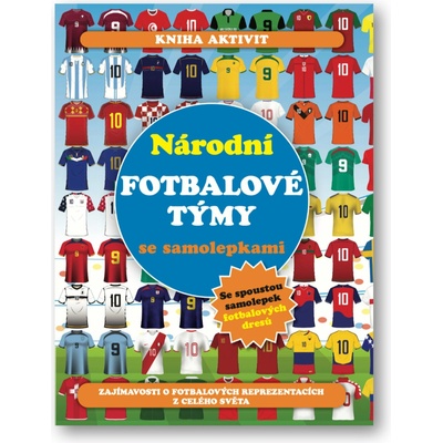 Národní fotbalové týmy se samolepkami – Zboží Dáma