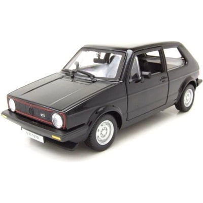 Bburago Volkswagen Golf MK1 1974 černý 1:24