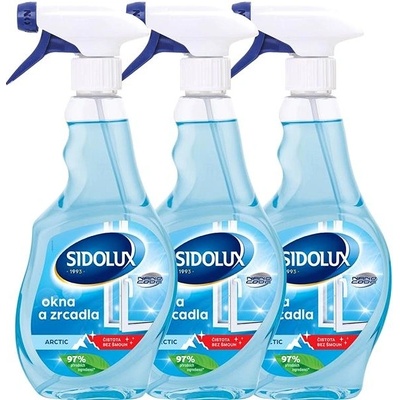 SIDOLUX WINDOW NANO CODE ARCTIC 3 x 500 ml – Zbozi.Blesk.cz