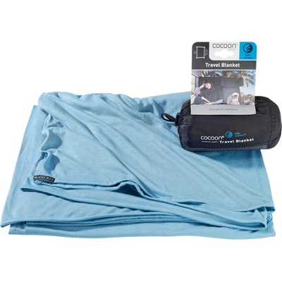 Cocoon Завивка Cocoon Coolmax Travel Blanket Blanket - Ocean - размер 180 x 140 cm (558-0015-0311)