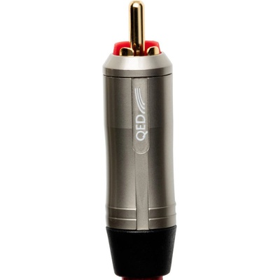 QED Накрайник QED Reference Analoc2 RCA - червен (QE2458)