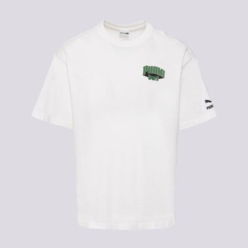 PUMA Тениска Puma Team For The Fanbase Graphic Tee мъжки Дрехи Тениски 62439502 Бял XL (62439502)