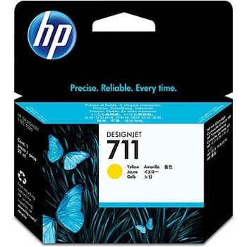 HP 711 29-ml Yellow Ink Cartridge (CZ132A)