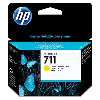 HP 711 29-ml Yellow Ink Cartridge (CZ132A)