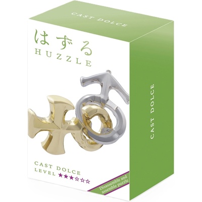 Hanayama Метален логически пъзел Hanayama - Cast Puzzle Dolce Huzzle (515034)