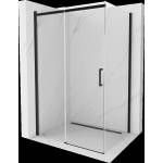 Mexen Omega плъзгаща се душ кабина 150 x 100 см, прозрачна, черна - 825-150-100-70-00 (825-150-100-70-00)