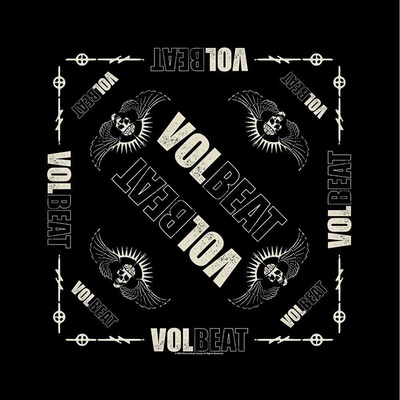 Volbeat Шал Logo Black (B127)