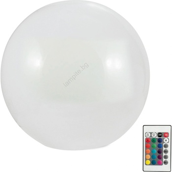 Polux LED RGBW Соларна лампа BALL LED/3, 2V Ø 20 cm IP65 + дистанционно управление (SA1939)