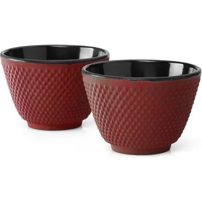Bredemeijer Чашка за чай XILIN, комплект 2 бр. , червена, чугун, Bredemeijer (BREDG004R)