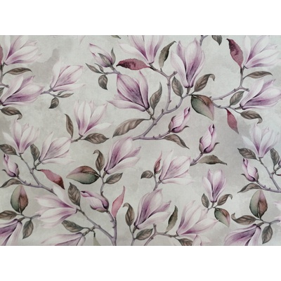 Dekoračné látka MAGNOLIE lila šírka 140 cm