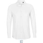 Neoblu 3777 BASILE MEN / Мъжка риза с дълъг ръкав от пике - оптически бяло XL (243777z1504)