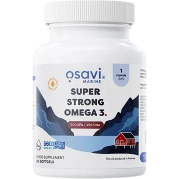 Image 1 of Osavi Super Strong Omega 3 | 500 EPA / 250 DHA [60 Гел капсули]