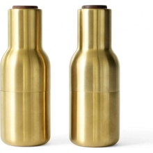 Bottle set brushed brass 2 ks