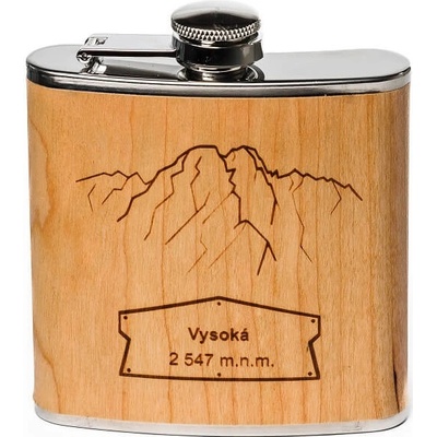 Ploskačka gravír Vysoká 180 ml