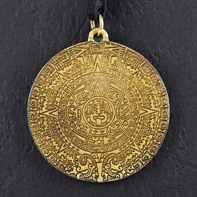 Amulet Symbols Symbol 49 Aztécký kalendář – Zboží Dáma