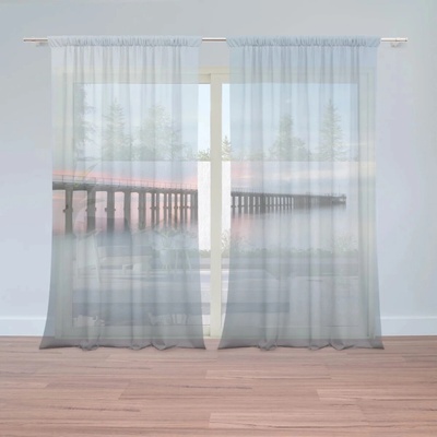 Sablio Záclony Mólo a zore: 2ks 150x250cm
