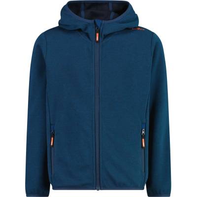 CMP Детско поларено яке CMP Kid's Jacket Fix Hood Fleece jacket - Midnight / B. Blue - размер 128 (EU) (703-6921-0212)