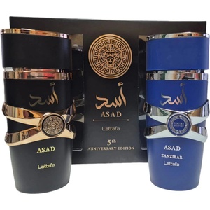 LATTAFA Asad EDP 100 ml + Asad Zanzibar EDP 100 ml Парфюми