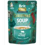 Brit Care Cat Christmas Beef Soup 75 g супа за котки с говеждо месо, зеленчуци и ароматни билки